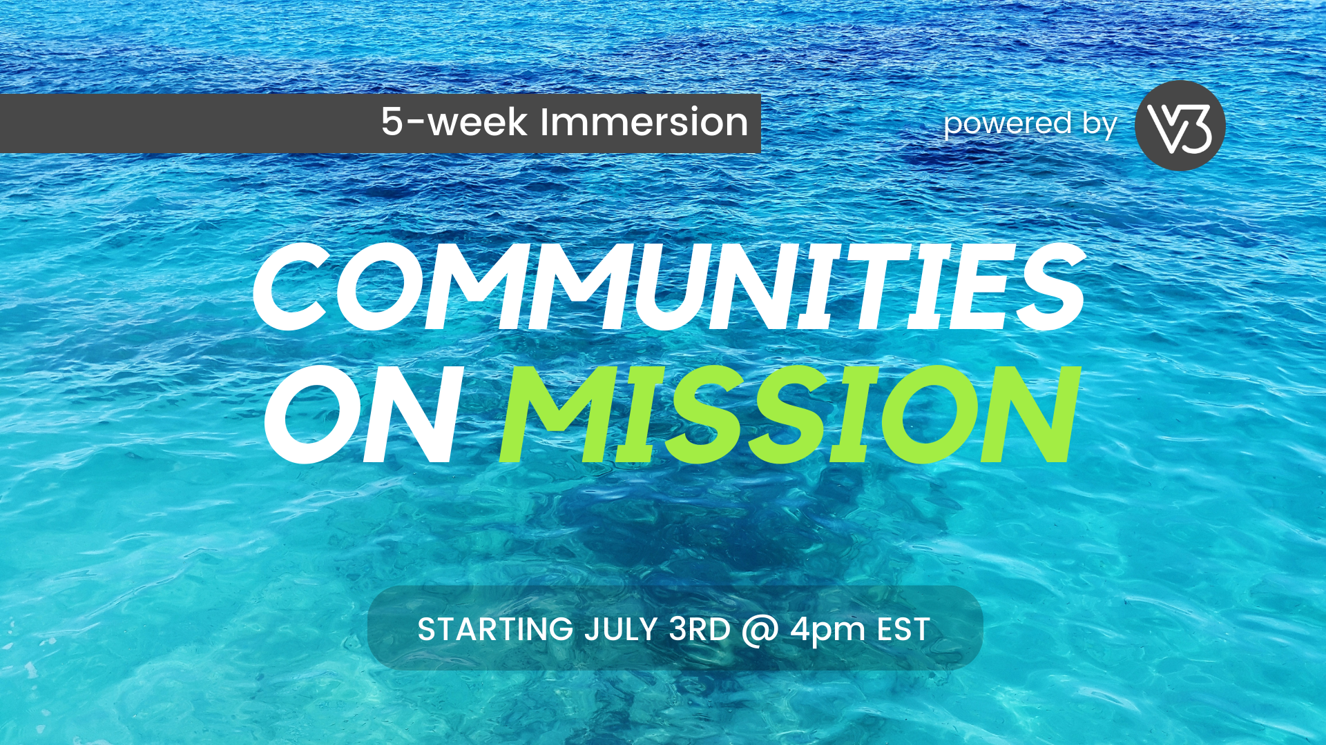 Communities on Mission